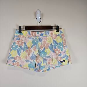 Patagonia Barely Baggies Shorts Womens Size L 2.5" Inseam Channeling Spring